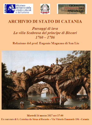 Paesaggi di lava, Archivio di Stato