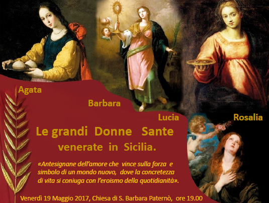 Conferenza: le grandi Donne Sante venerate in Sicilia