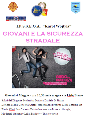 Sicurezza Stradale al “Wojtyla”