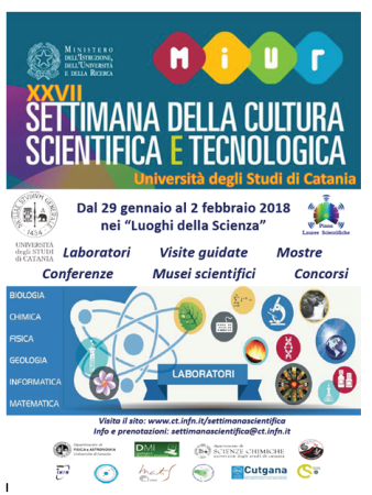 Settimana della cultura scientifica