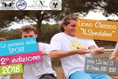 Seconda giornata dello Sport organizzata dal Liceo Classico “Nicola Spedalieri”