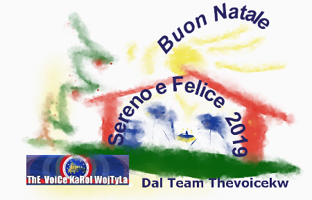 Sereno Santo Natale  e Felice 2019 dal Team Thevoicekw