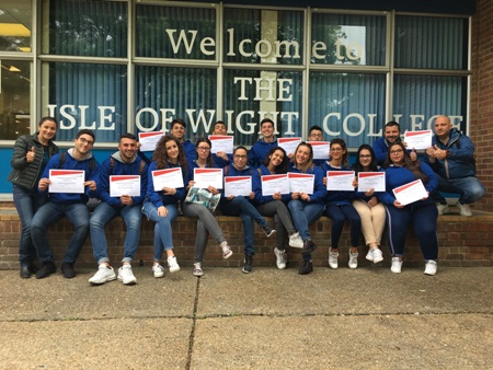 Alunni eccellenze del “Wojtyla” al “College” e “Cricket Club Camp” dell’Isola di Wight