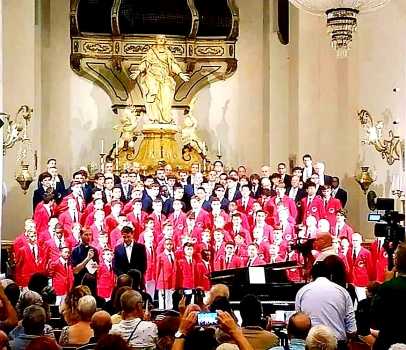 Nello splendore del barocco vaccariniano della Badia di S. Agata, i “Philadelphia Boys Choir and Chorale” arricchiscono di bellezza e internazionalità la rassegna d’arte WonderTime