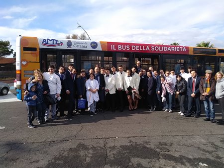 Conclusa l’iniziativa “Bus della Solidarietà” in collaborazione con l’Amministarzione Comunale e l’Azienda Metropolitana Trasporti