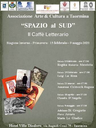 “Il Caffè Letterario” edizione 2020 di “SPAZIO al SUD”