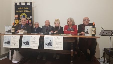 Presentati nei prestigiosi locali della “Fondazione La Spina” “Ercole Patti. Tutte le opere” (ed. La nave di Teseo) e il vino “Un bellissimo novembre” (cantine Giuffrida)