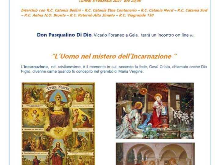 ” L’Uomo nel mistero dell’Incarnazione “