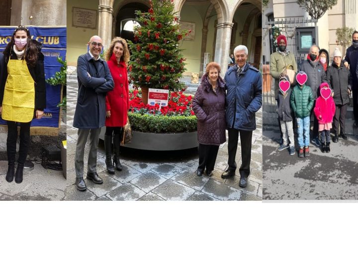 A Palazzo degli Elefanti si accende il Natale, mentre i meno fortunati pranzano. Sinergia tra il sindaco di Catania e il Rotary club “San Gregorio – Tremestieri Etneo”