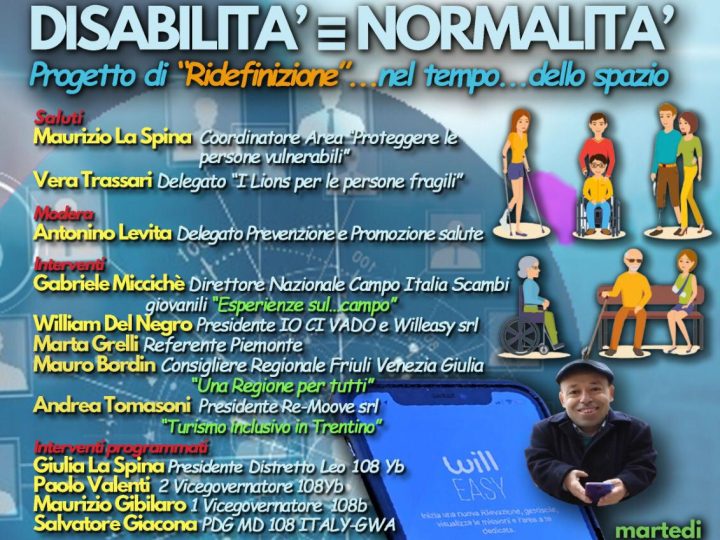 DISABILITA’ = NORMALITA’