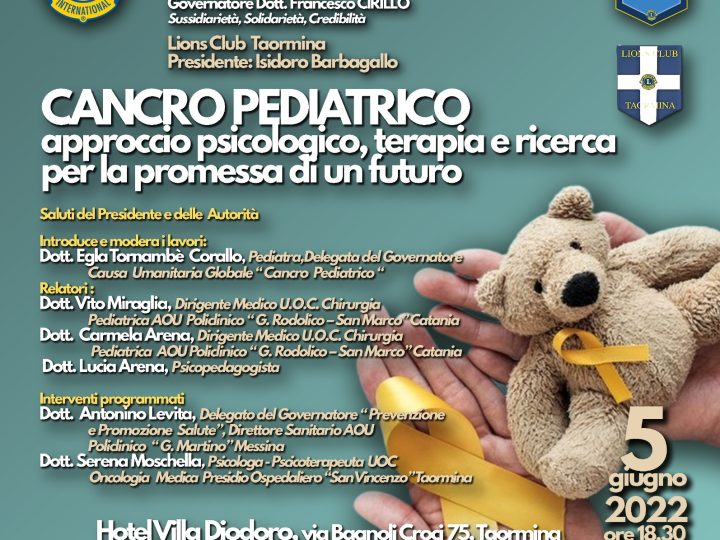 CANCRO PEDIATRICO APPROCCIO PSICOLOGICO, TERAPIA E RICERCA PER LA PROMESSA DI UN FUTURO