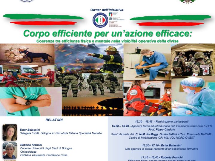 Corpo efficiente per un’anione efficace: coerenza tra efficienza fisica e mentale nella visibilità operativa della divisa