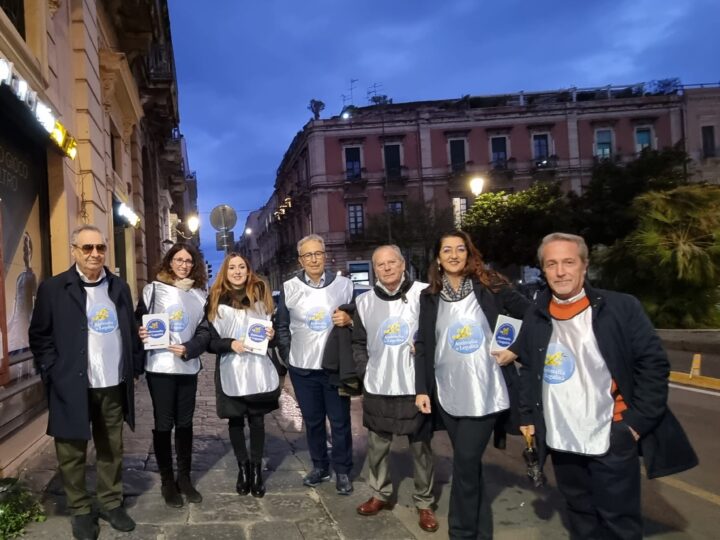 Passeggiata della legalità per le vie di Catania