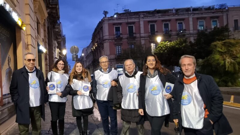 Passeggiata della legalità per le vie di Catania