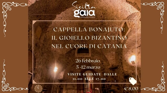 CAPPELLA BONAJUTO: IL GIOIELLO BIZANTINO NEL CUORE DI CATANIA