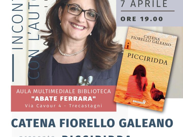 Evento presentazione Libro – Picciridda