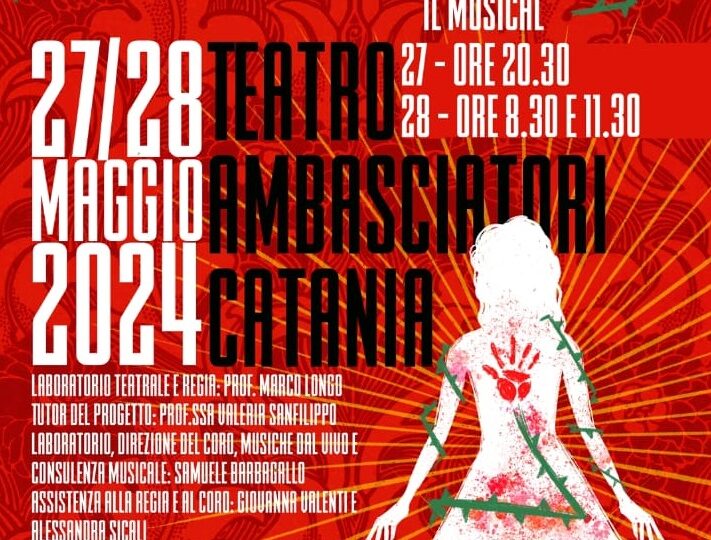 LA BARONESSA DI CARINI – MUSICAL LICEO SPEDALIERI CATANIA – 27/28 MAGGIO 2024 AMBRASCIATORI