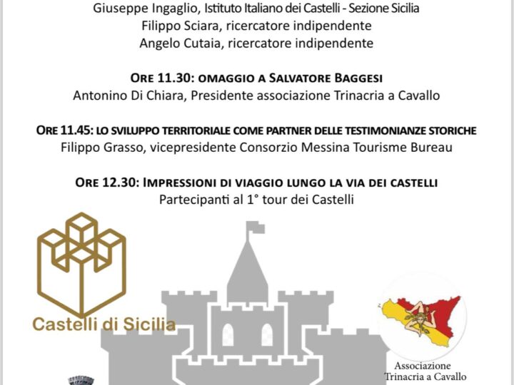 CASTELLI DI SICILIA 27.10.2024