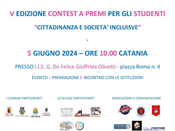 V Edizione Contest a Premi per gli Studenti – The VoiceKw Astrea “Cittadinanza e Società inclusive”