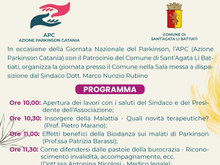 Giornata Nazionale Parkinson 30.11.2024