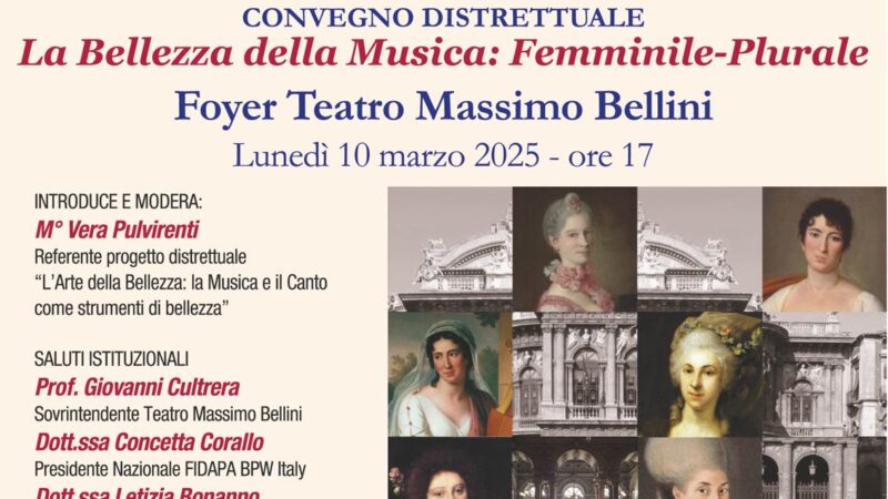 Convegno Distrettuale – La Bellezza della Musica: Femminile Plurale.